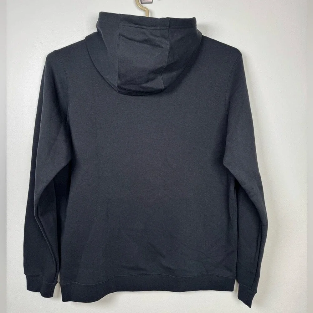Nike‎ Men's Prime 2.0 Club Fleece Logo Pullover Hoodie, Large - Black NWT